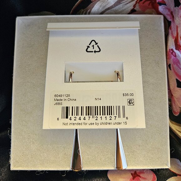 Lauren Ralph Lauren Drop Linear Earrings- NWT - Picture 2 of 2